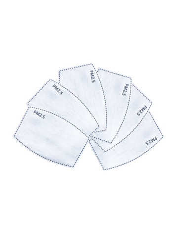 6 FACE MASK FILTERS