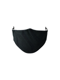 BLACK MICROFIBER FACE MASK