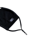 BLACK COTTON FACE MASK