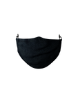 BLACK COTTON FACE MASK