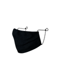 BLACK COTTON FACE MASK