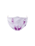 LILAC TIE DYE FACE MASK