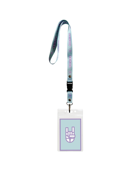 MINTY SPARKLES LANYARD