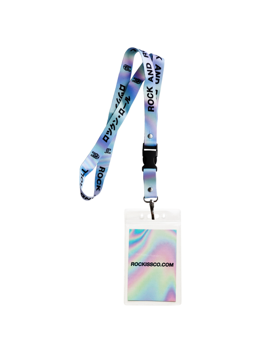 HOLOGRAPHIC PASTEL LANYARD
