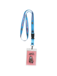 WHAT'S THE TEA BLUE LANYARD