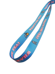 WHAT'S THE TEA BLUE LANYARD