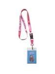 WHAT'S THE TEA PINK LANYARD