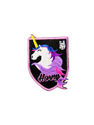 UNICORNS ARE HORNY PATCH
