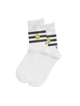 WHITE STRIPED SOCKS