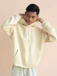 OVERSIZED NUDE SOCIALLY DISTANT HOODIE