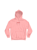 OVERSIZED PINK STAY POSITIVE TEST NEGATIVE HOODIE