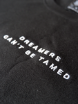DREAMERS CANT BE TAMED CROP TOP