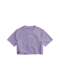 BREAK FREE FROM REALITY LILAC CROP TOP