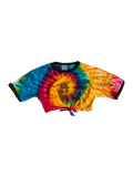 RAINBOW CREW RINGER CROP TOP