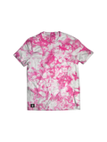 PINK & WHITE SPLATTER T-SHIRT